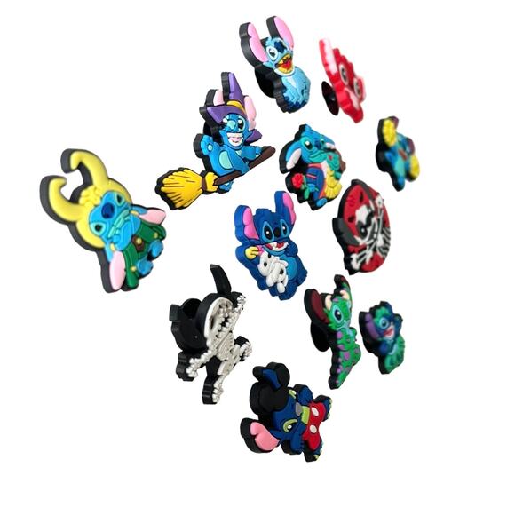 NEW Lilo Stitch Halloween Costume SHOE CHARMS 12PC for Croc Clogs Purse Zippers - Picture 6 of 8
